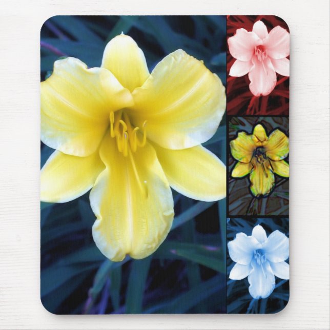 Flower Mix Mousepad Musmatta (Framsidan)