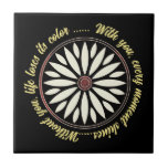 FLOWER MODERN GIFT FROM MOM DAD SISTER SON BOSS KAKELPLATTA<br><div class="desc">VISIT MY STORE FOR UNCOMMON DESIGNS.</div>