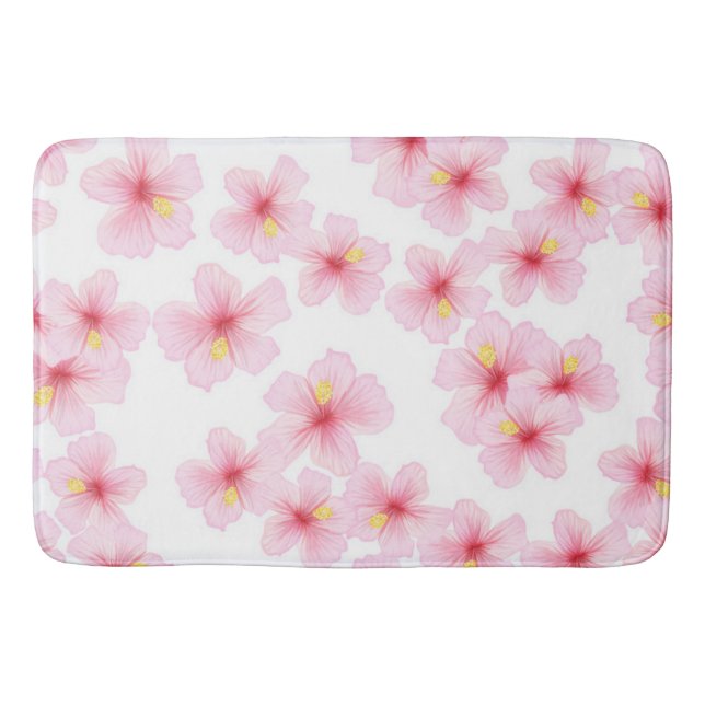 Flower mönster badrumsmatta (Framsidan)