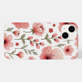 Flower mönster Iphone case