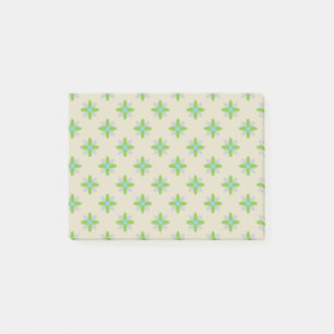 Flower Mönster Post-it Block