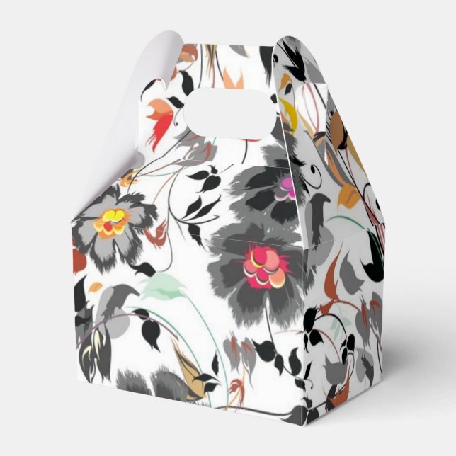 Flower mönster presentaskar (Framsidan Sidan)