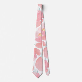 Flower Mönster Ties Slips