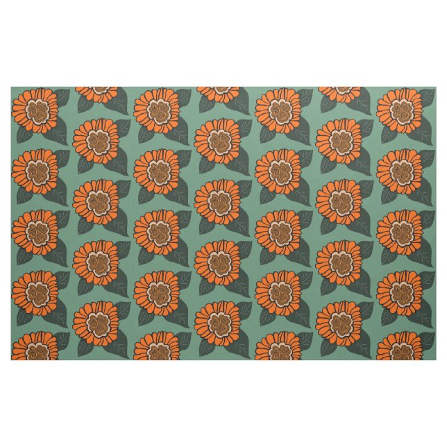 FLOWER MÖNSTER TYG (Fat Quarter)
