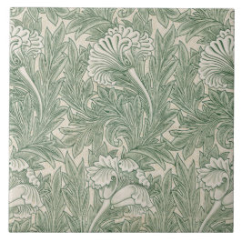 Flower Mönster, William Morris Kakelplatta