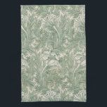 Flower Mönster, William Morris Kökshandduk<br><div class="desc">William Morris (24 mars 1834-3 oktober 1896) var en brittisk textildesigner, poet, novelist, översättare och socialistisk aktivist som var associerad med British Arts and Crafts Movement. Han bidrog i hög grad till återupplivandet av traditionell brittisk textilkonst och produktionsmetoder. Hans litterära bidrag bidrog till att skapa den moderna fantasi-generationen, samtidigt som...</div>