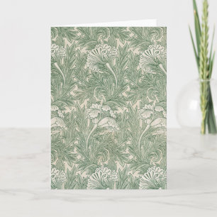 Flower Mönster, William Morris Kort