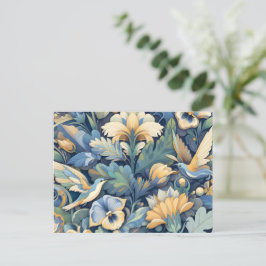 Flower Morris art Vykort