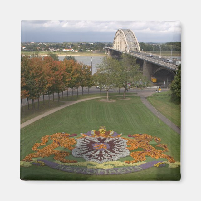 Flower mosaic, Nijmegen Magnet (Framsidan)