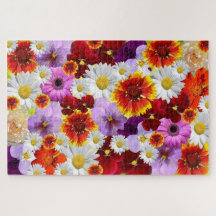 Flower Mosaic Puzzle