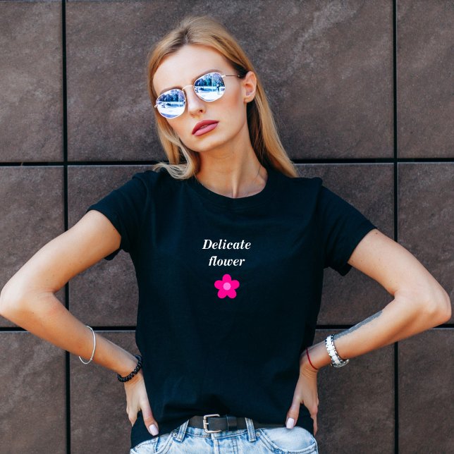 Flower motorcykel t-shirt för kvinnor (Skapare uppladdad)