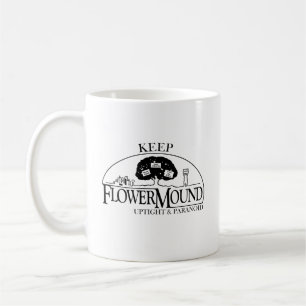 Flower Mound Paranoid och Upged T-Shirt Kaffemugg