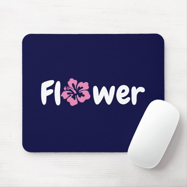 Flower Mousepad Musmatta (Med mus)