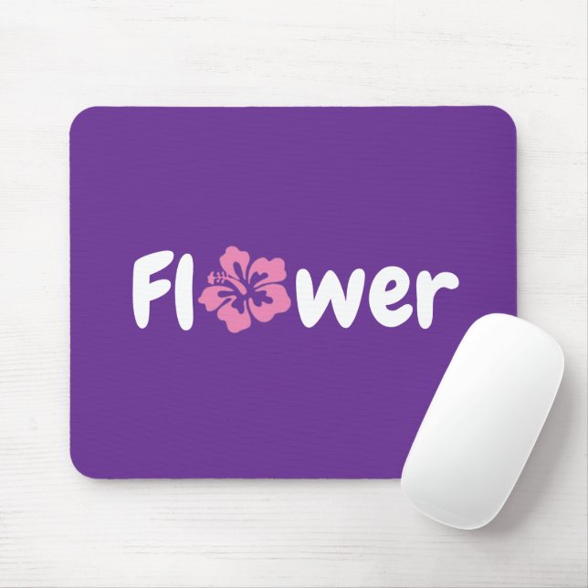 Flower Mousepad Musmatta (Med mus)