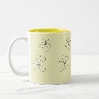 flower mug Två-Tonad mugg