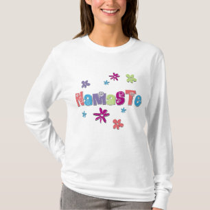 Flower Namaste Yoga Shirt T