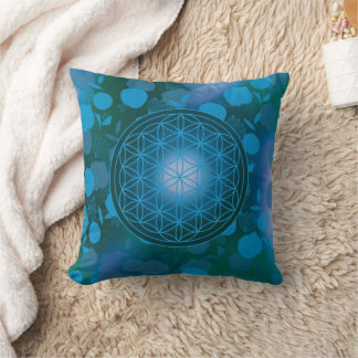 flower of life, chakra,zen,sacred geometric, kudde