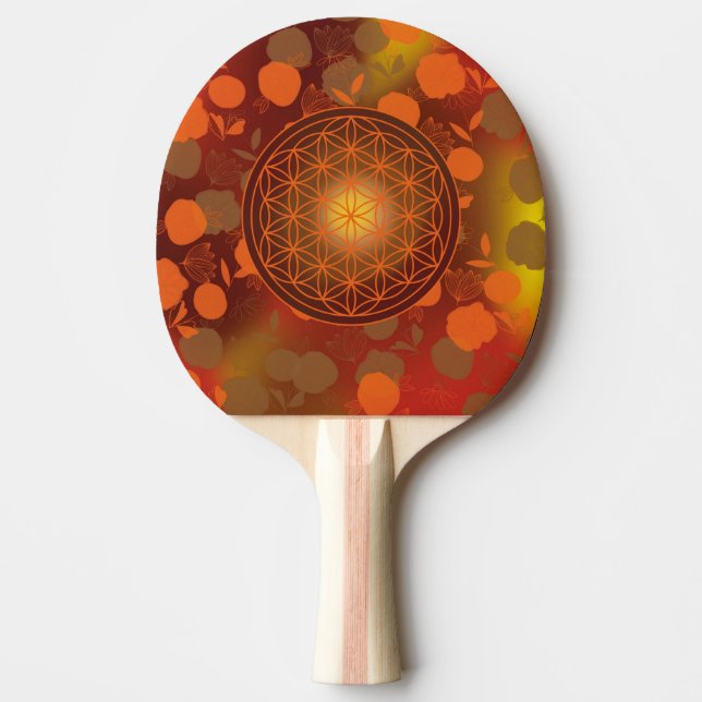 flower of life, chakra,zen,sacred geometric, pingisracket (Framsidan)