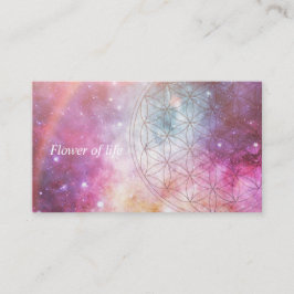 Flower of life visitkort