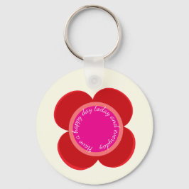 flower on nyckelring