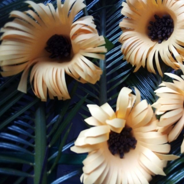 flower paint blanket fleecefilt (Skapare uppladdad)