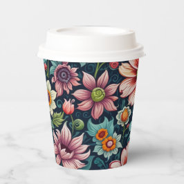 Flower Paper cup