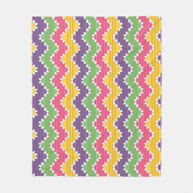 Flower Party | FPA 02 | Fleecefilt (Framsidan)