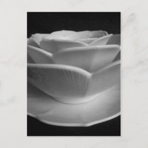 Flower Petal Bowls Vykort