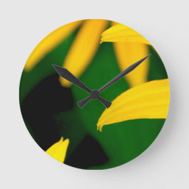 Flower Petals Acrylic Wall Clock Rund Klocka