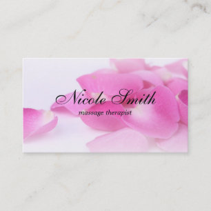 Flower Petals Visitkort