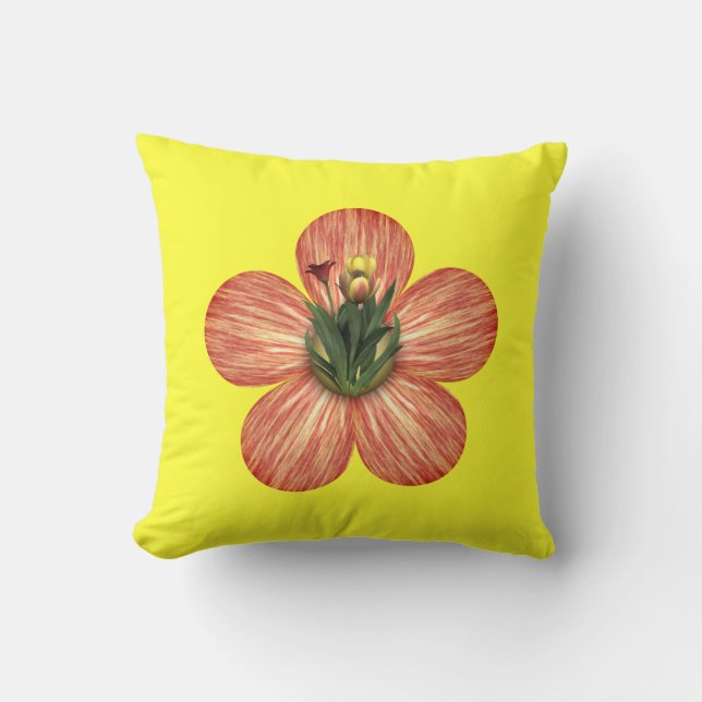 FLOWER PILLOW KUDDE (Framsida)