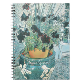 Flower Planter Journal Anteckningsbok