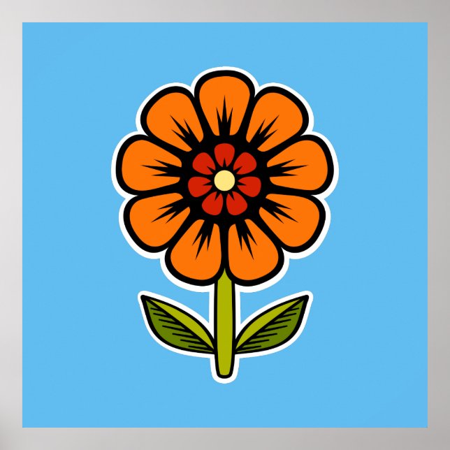 Flower Poster (Framsidan)