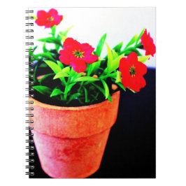 Flower Pot Anteckningsbok