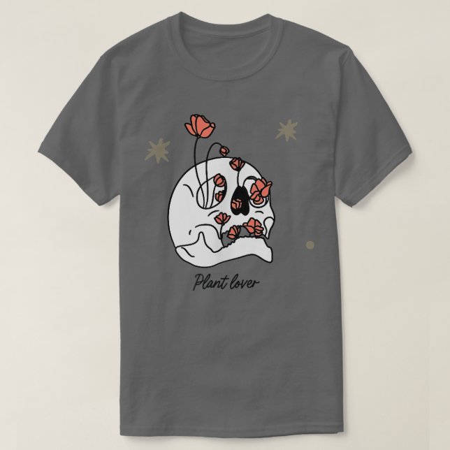 Flower  pot design for plant lover  t shirt (Design framsida)