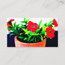 Flower Pot Visitkort