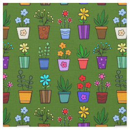 Flower Pots Tyg