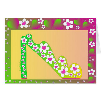 Flower power av Debbie Jensen Hälsningskort