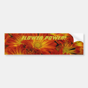 Flower power! bildekal