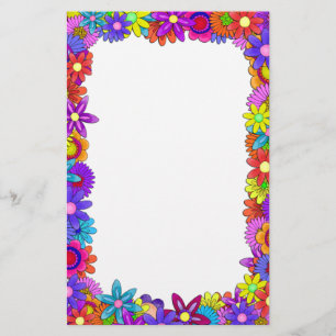 Flower power brevpapper