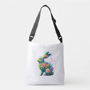 Flower Power Bunny Rabbit Bag Axelväska