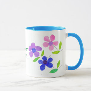 Flower Power Coffee Mugg