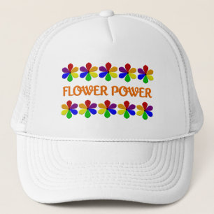 Flower Power hat Truckerkeps