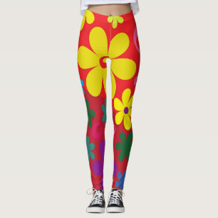 Flower Power Hippie Leggings