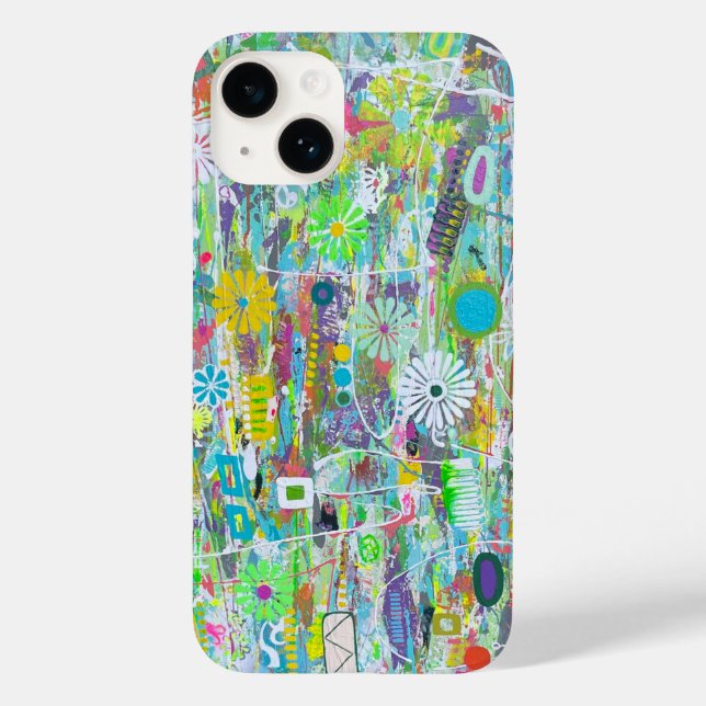 Flower Power iphone case (Baksida)