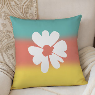 Flower Power Livlig Sängkammardekor, Kudde