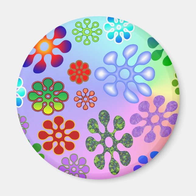 Flower Power Magnet (Framsidan)