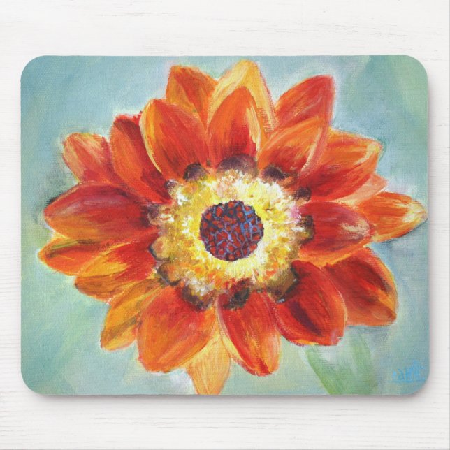 Flower Power Mousepad Musmatta (Framsidan)