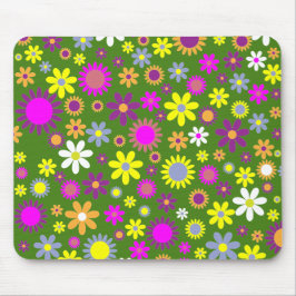 Flower Power Mousepad Musmatta