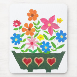 "Flower Power" Mousepad Musmatta